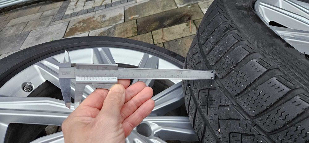 Felgi 19 Cali Audi A6, A7, A4, Q3, Q5, A8 245/45/19 Zima Pirelli