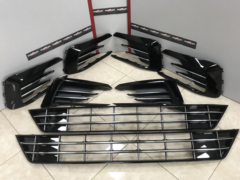 Решітка VW Passat B8 USA R-Line Пассат Б8 Р-Лайн Америка оригінал