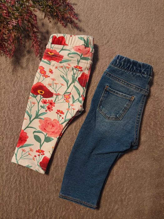 H&M 68 spodnie gratis Primark spodnie 68 zestaw