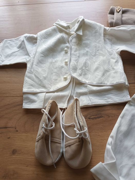 Ubranko do chrztu dla chłopca rozm 68