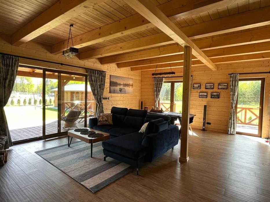 Wakacje  na Mazurach   . Dom 160m2 , sauna , jacuzzi kominek !