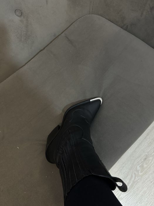 Шкіряні казаки від бренду modus_vivendi_shoes 36 розмір