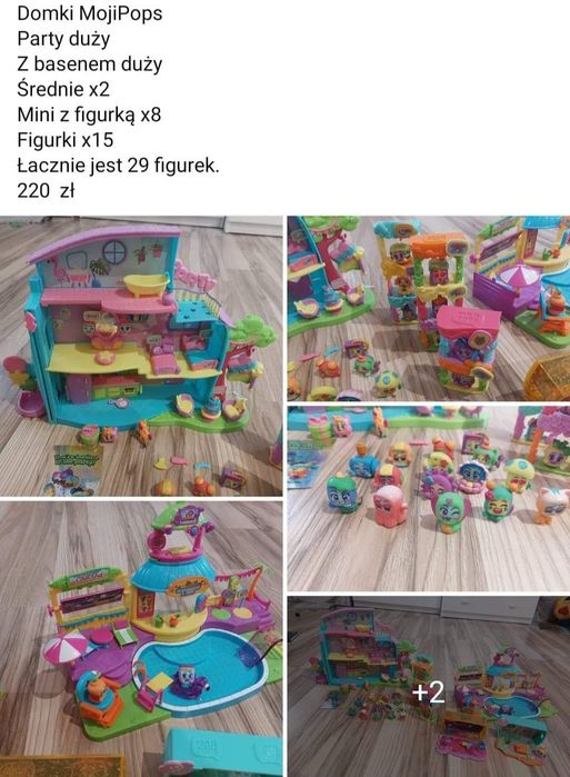 Domki Mojipops  zestaw