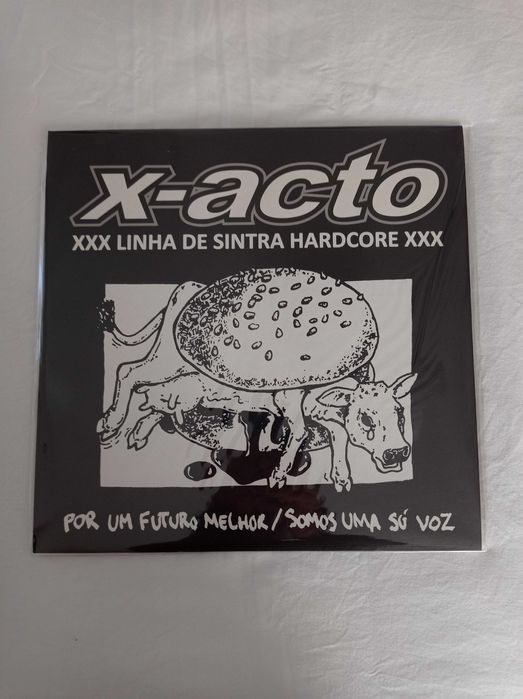 X-Acto - “Por Um Futuro Melhor / Somos Uma Só Voz” LP (Novo)