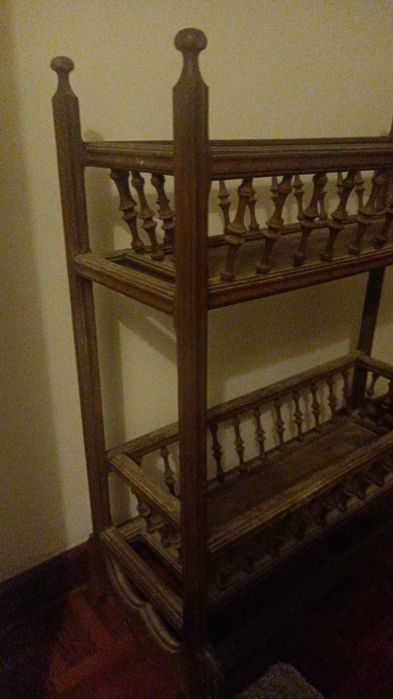 Floreira madeira vintage