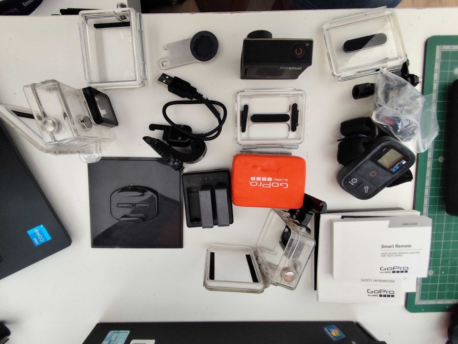 Gopro Hero 4 com acessórios