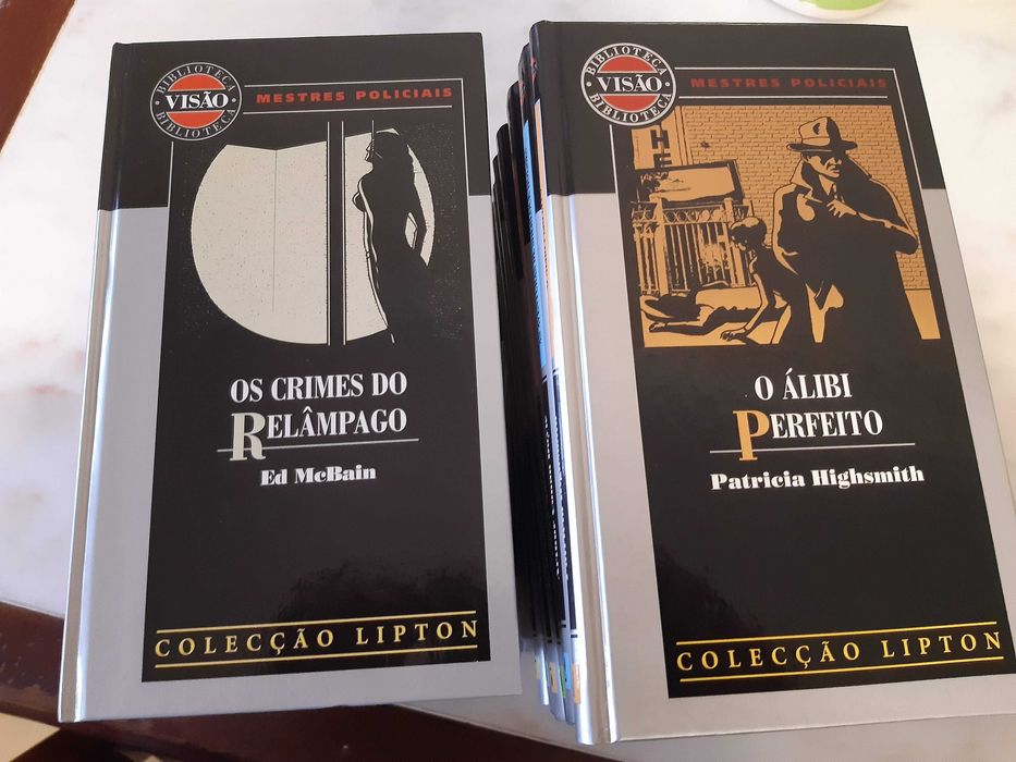 Coleção 20 livros, Mestres Policiais, c/ novos