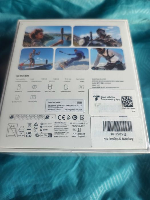Kamera sportowa INSTA 360 X4 4K nowa