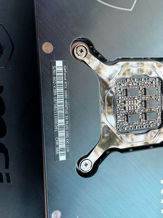 Збирай ПК на максимум! MSI GeForce RTX 3080 Ventus 3X Plus 10G OC LHR + Рідна коробка