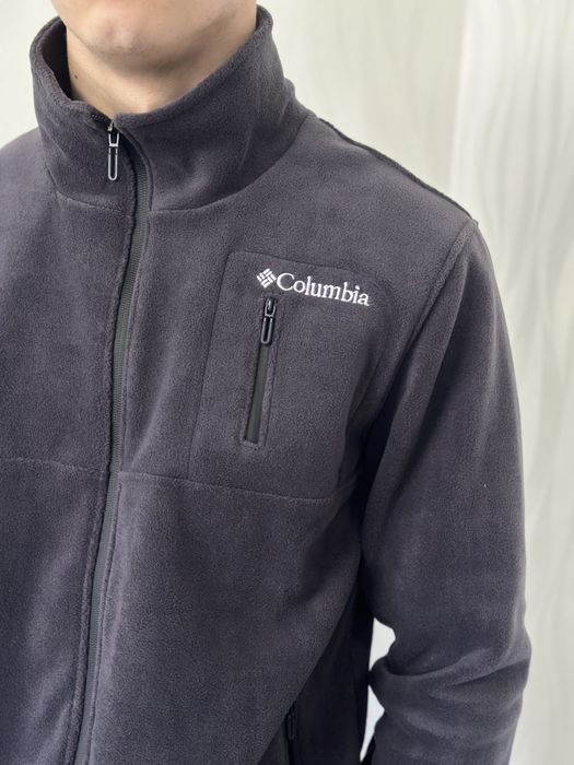 Тепла чоловіча фліска кофта на блискавці фліс Columbia S M L XL  XXL
