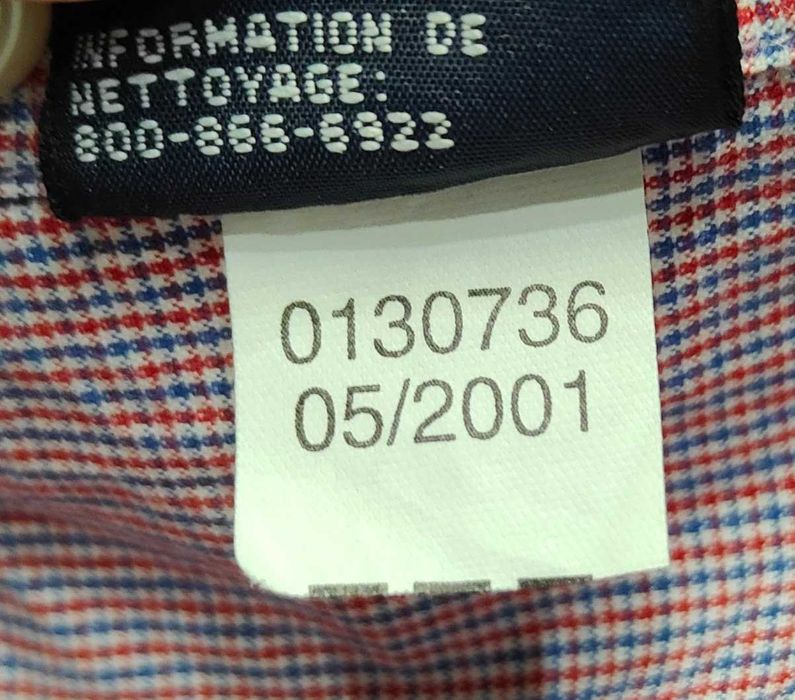 Wr) TOMMY HILFIGER męska koszula długi rękaw Roz.M/S