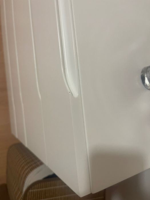 Cómoda quarto branco lacado