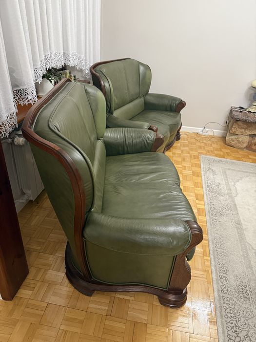 Sofy ze skóry naturalnej