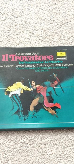 Унікальний вініл: Джузеппе Верді – «Трубадур» (Il Trovatore)