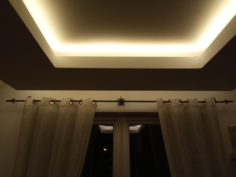 Karnisz kuty metalowy loft