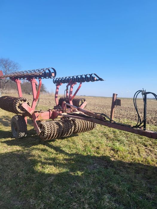 Wały + włóka 5m hydraulicznie skladane