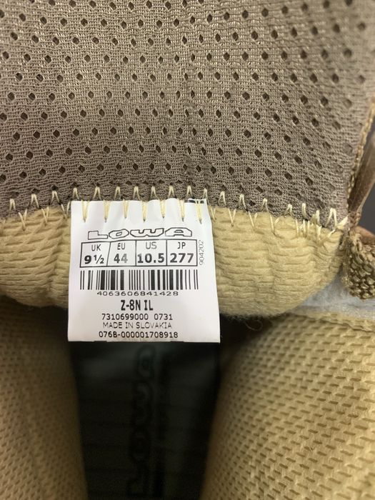 UK 9,5 Lowa Z-8N coyote Zephyr 44