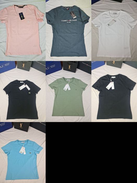 Koszulka damska th ralph kolory  lacoste tshirt premium