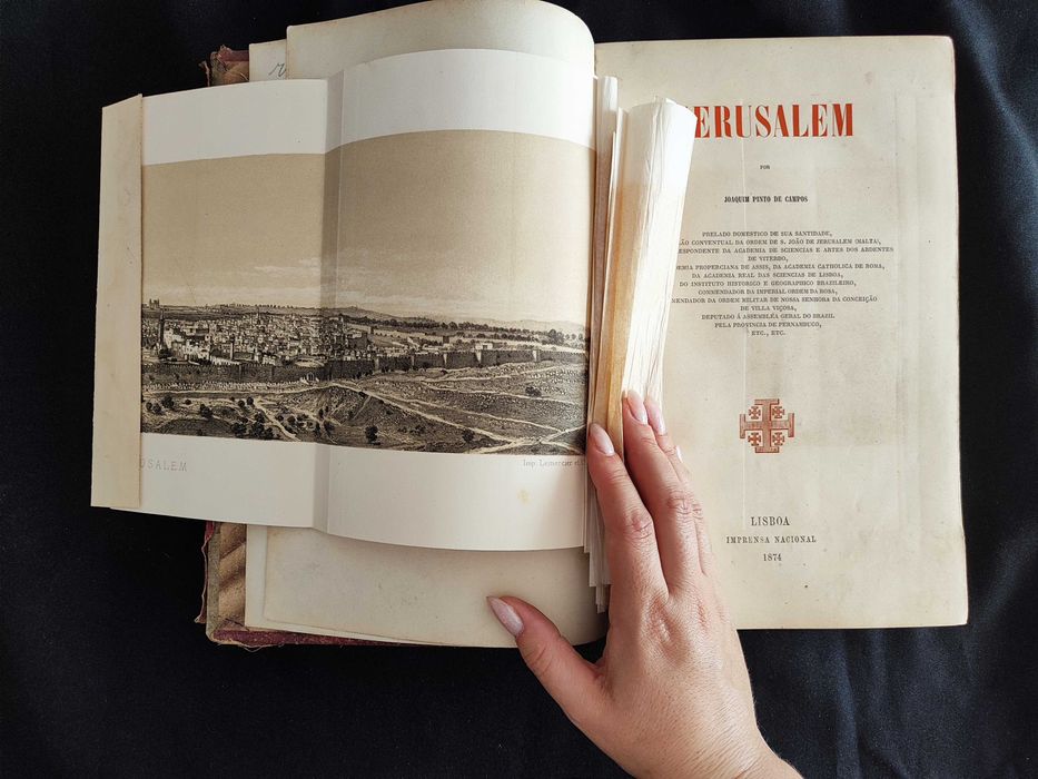 Jerusalém  - J. P. de Campos 1874