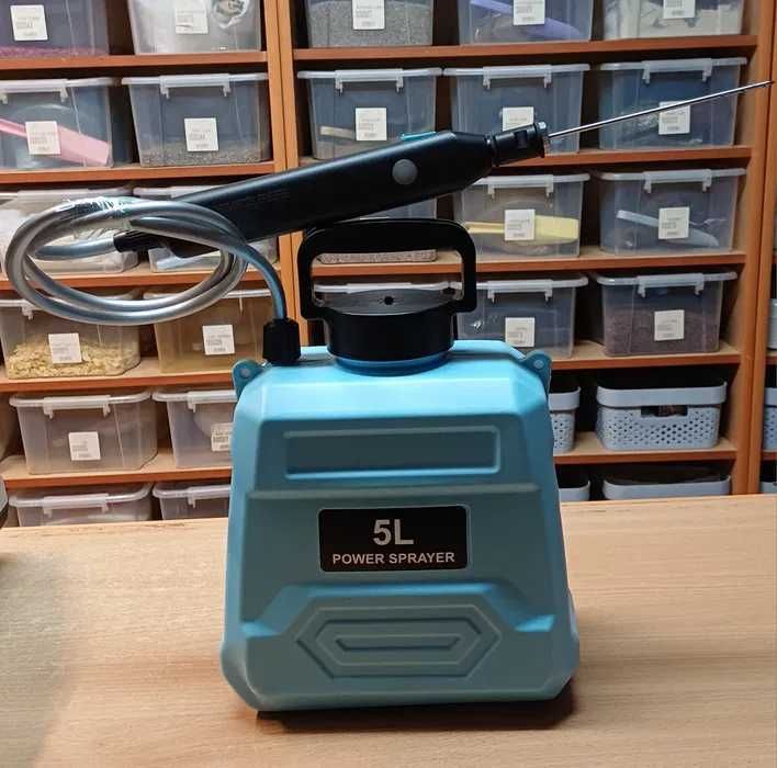 NASTRZYKIWARKA AKUMULATOROWA elektryczna pojemność zbiornika 5 l