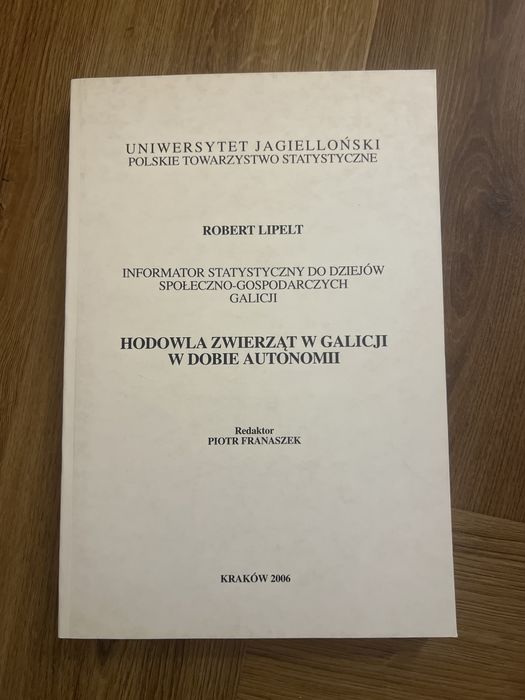 Hodowla zwierząt w Galicji w dobie autonomii konie krowy Robert Lipelt