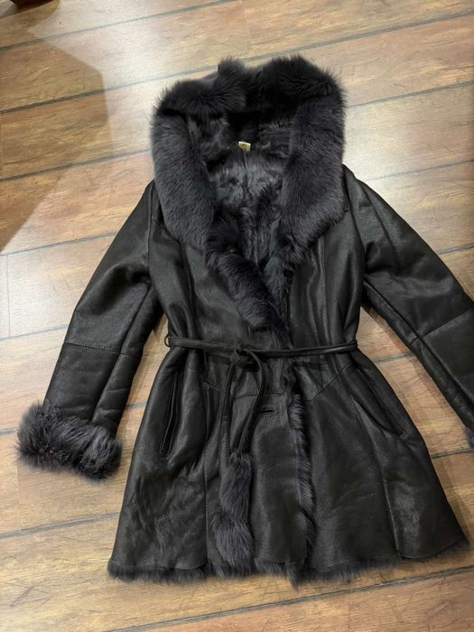 Натуральні жіноча дублянка з тоскани luka-pelli. Розмір - L