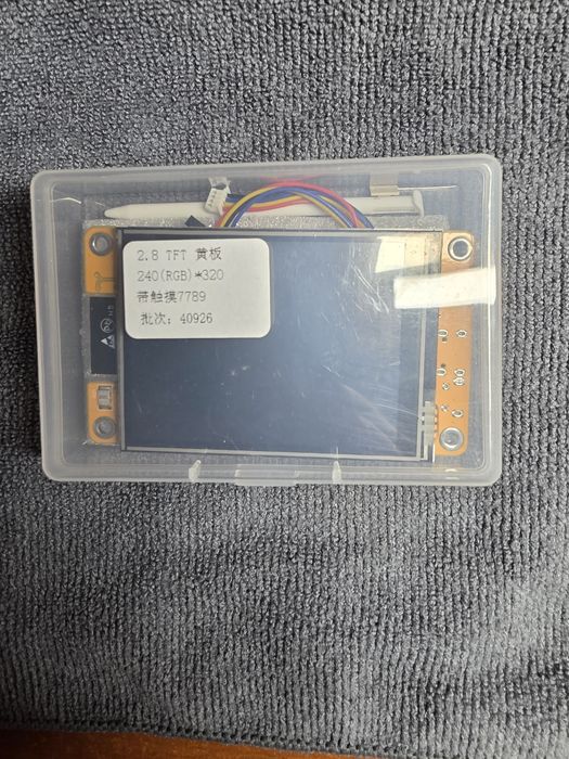 Плата Arduino ESP32 Arduino 2,8- дюймовый сенсорний TFT дисплей