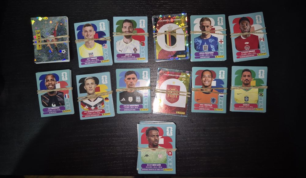 Cromos Caderneta Mundial 2026