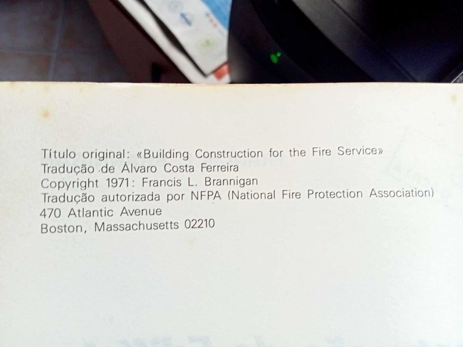 A Construção de Edifícios e o Serviço de Incêndios
