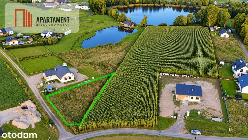 Działka budowlana 1294 m² | Gardeja | Mpzp