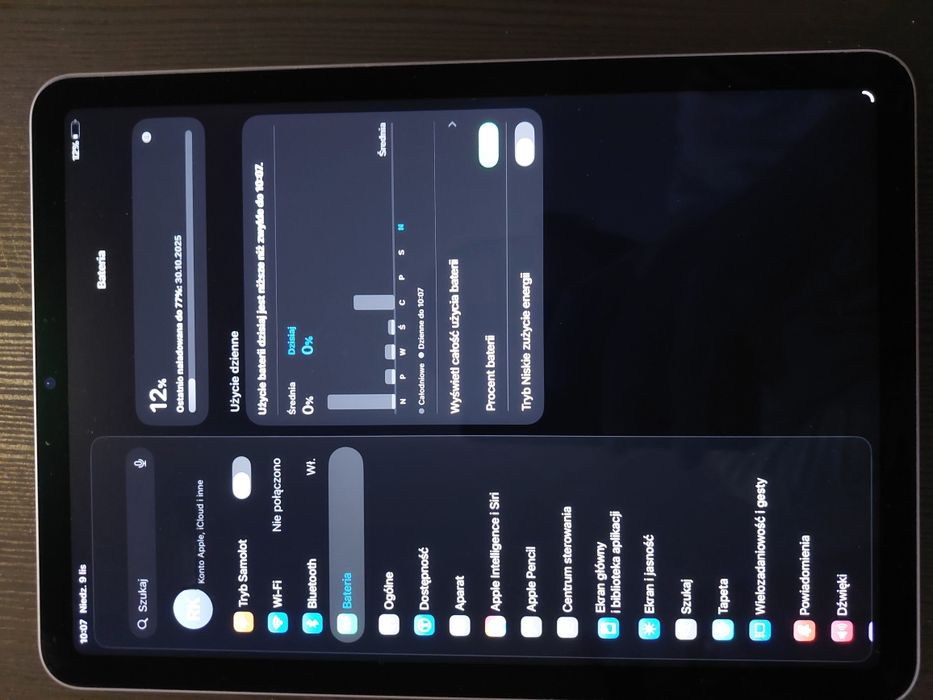 Apple iPad Air 5 256GB nowoczesny Procesor M1 stan Idealny A2588