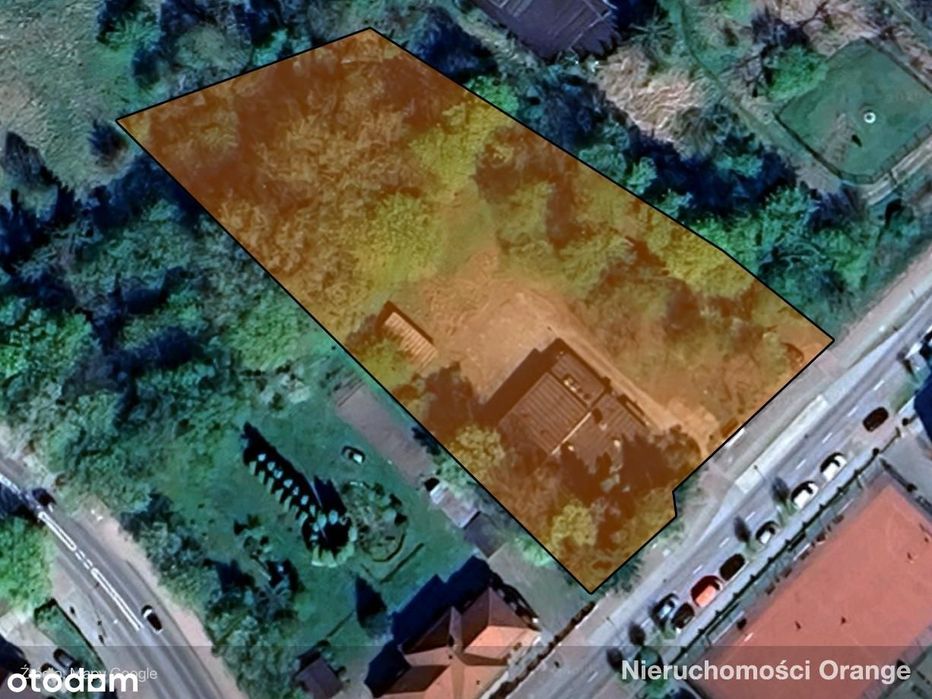 Duża działka z budynkiem pod biuro lub usługi - View 2