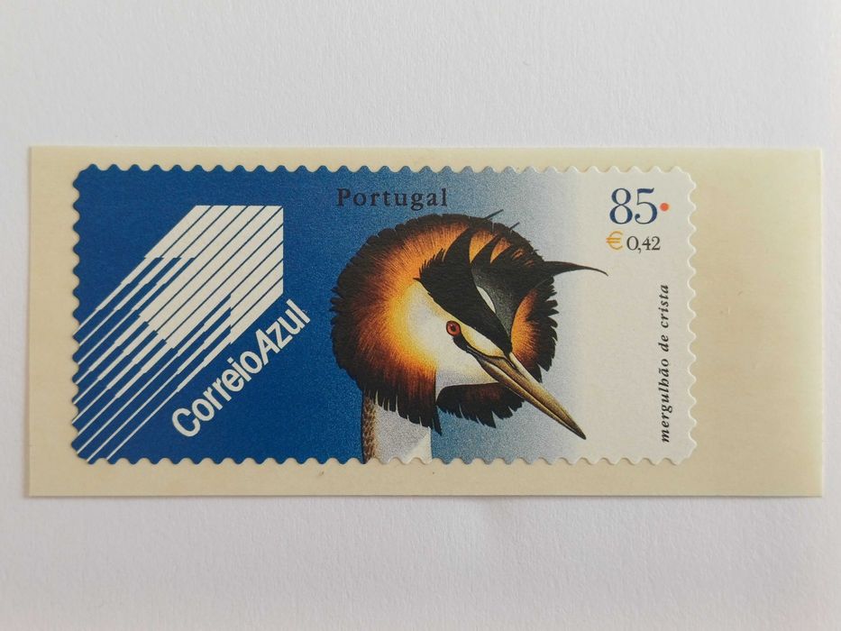 Filatelia - Portugal - Aves de Portugal, 2000 Tira de 3 selos de 0,26€