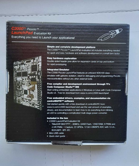 C2000 Piccolo LaunchPad LAUNCHXL-F28027F Отладочная плата Texas