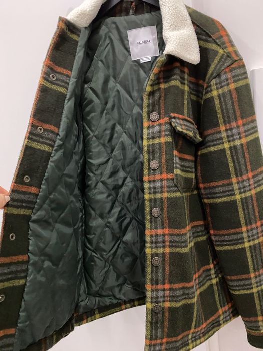 Casaco Forrado Gola Polar-Pull&Bear