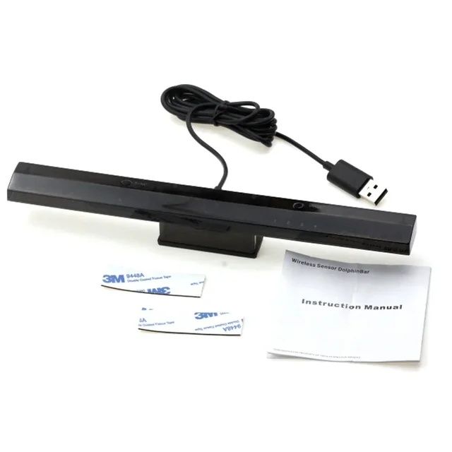 Nova barra de sensor sem fio mayflash dolphinbar para wii controle de