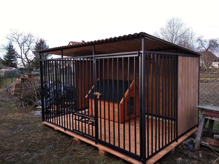 Bezpieczne schronienie dla psa,klatka,boks,zagroda,kojec dla psa