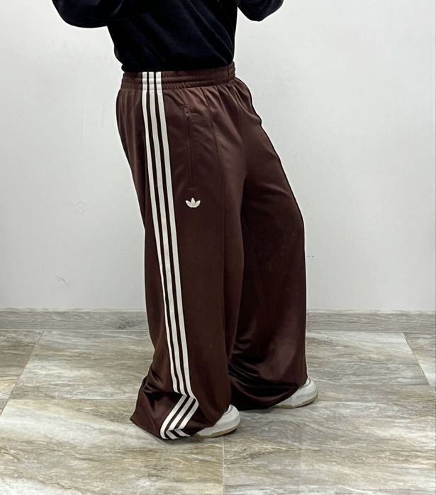 Нові широкі Adidas Firebird спортивні штани baggy адидас штаны y2k