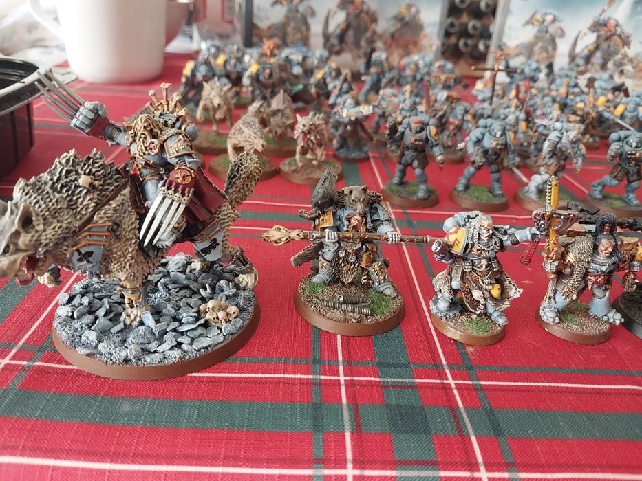 Space Wolves army warhammer 4000