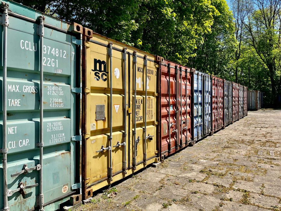 Kontenery magazynowe do wynajęcia ul. Wersalska
