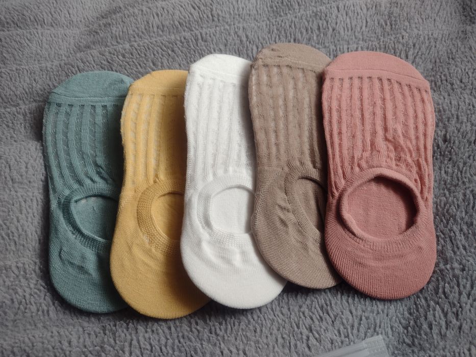 Skarpetki stopki damskie nowe 5par