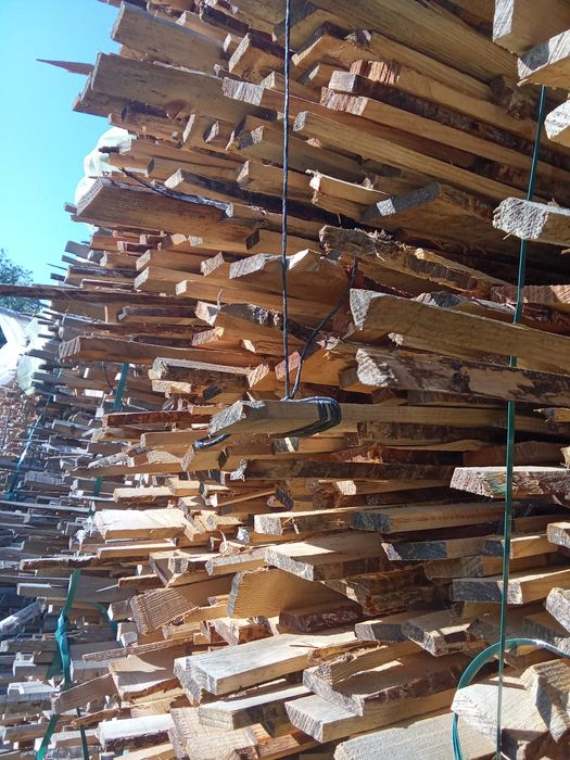 Lenha de pinho seca para fornos de assar leitões e padarias