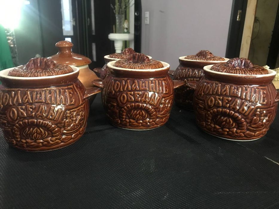Глиняные горшки для кухни