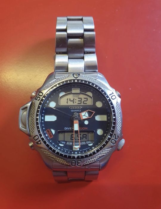 Vendo citizen c500 aço
