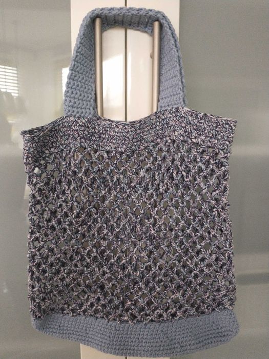 Szydełkowa siatka rękodzieło handmade