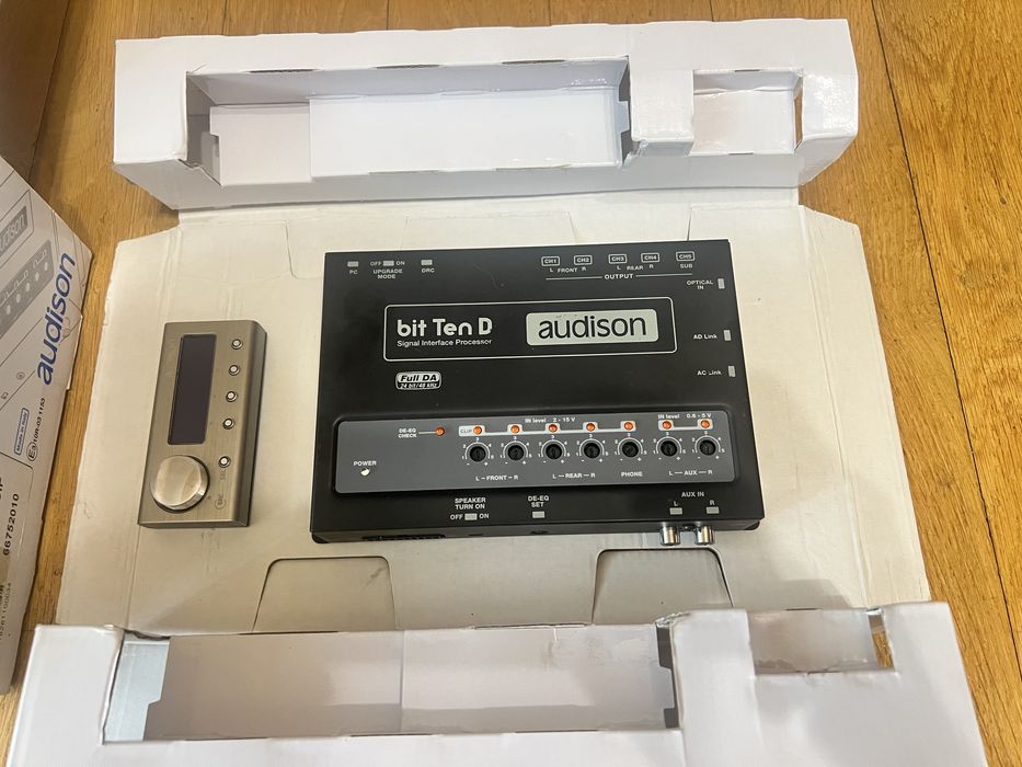 Звуковий процесор Audison Bit Ten D + DRC