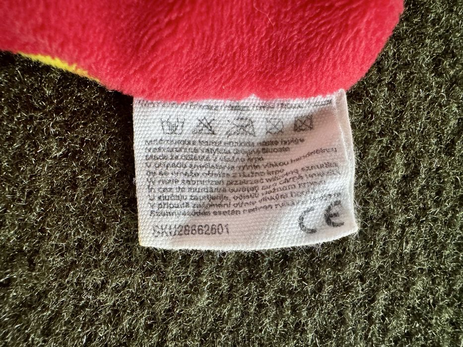 Szeleścik sensoryczny z gryzakiem, auto.