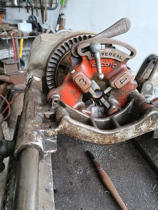 Máquina abrir rosca RIDGID 535, Cabeçotes RIDGID ,4 e 6 Novos