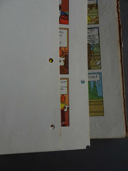 Livro Flamboyant - As aventuras de Tintim - O Loto Azul