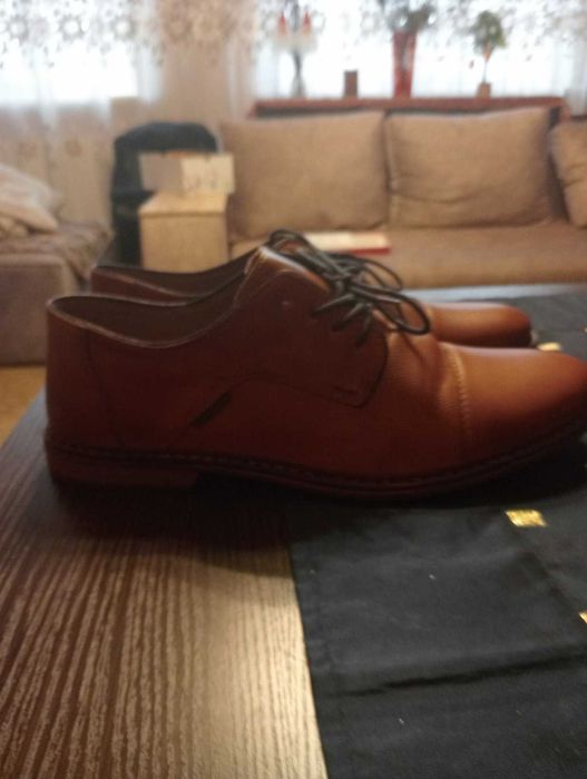 Шкіряні чоловічі туфлі, нові